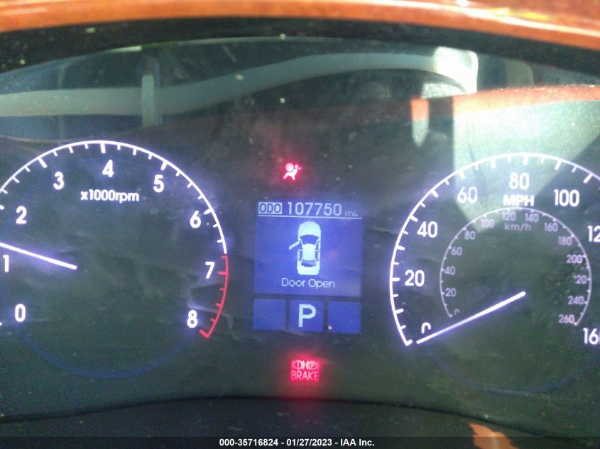 2013 HYUNDAI GENESIS 3.8L KMHGC4DD4DU244514