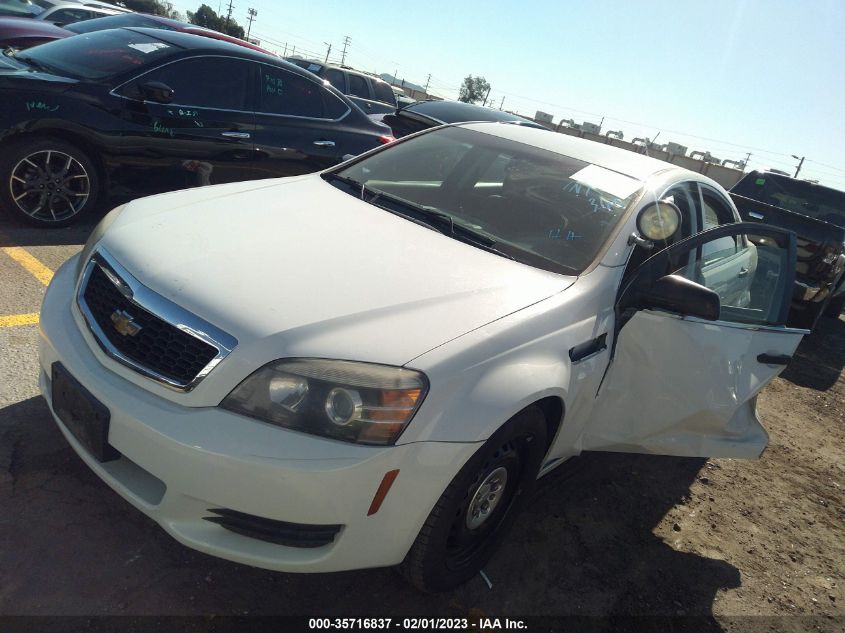 2013 CHEVROLET CAPRICE POLICE PATROL POLICE 6G1MK5U24DL811241