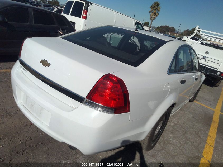2013 CHEVROLET CAPRICE POLICE PATROL POLICE 6G1MK5U24DL811241