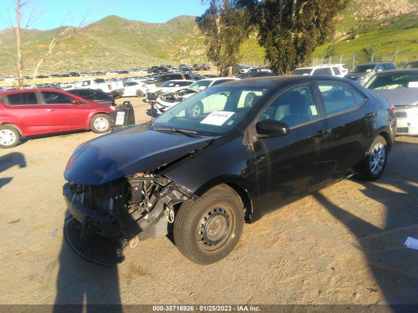 2014 TOYOTA COROLLA L/LE/S/S PLUS/LE PLUS - 5YFBURHE1EP089804