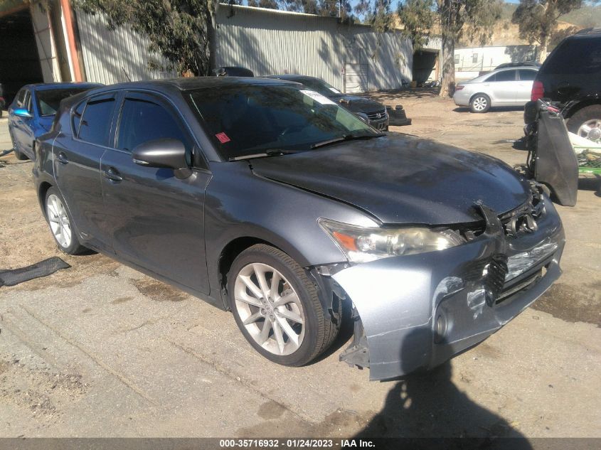 2013 LEXUS CT 200H HYBRID - JTHKD5BH1D2156702