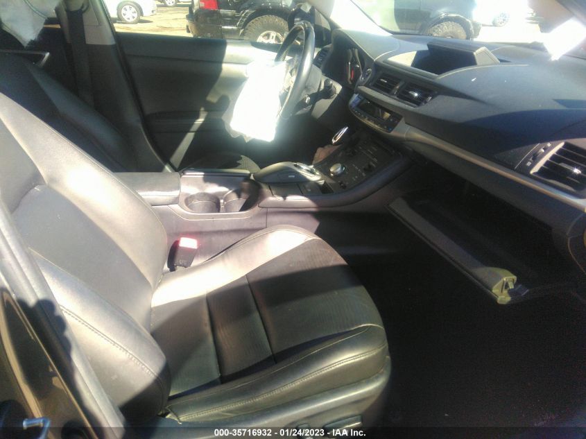 2013 LEXUS CT 200H HYBRID - JTHKD5BH1D2156702