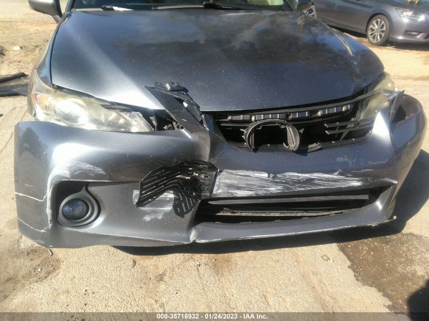 2013 LEXUS CT 200H HYBRID - JTHKD5BH1D2156702