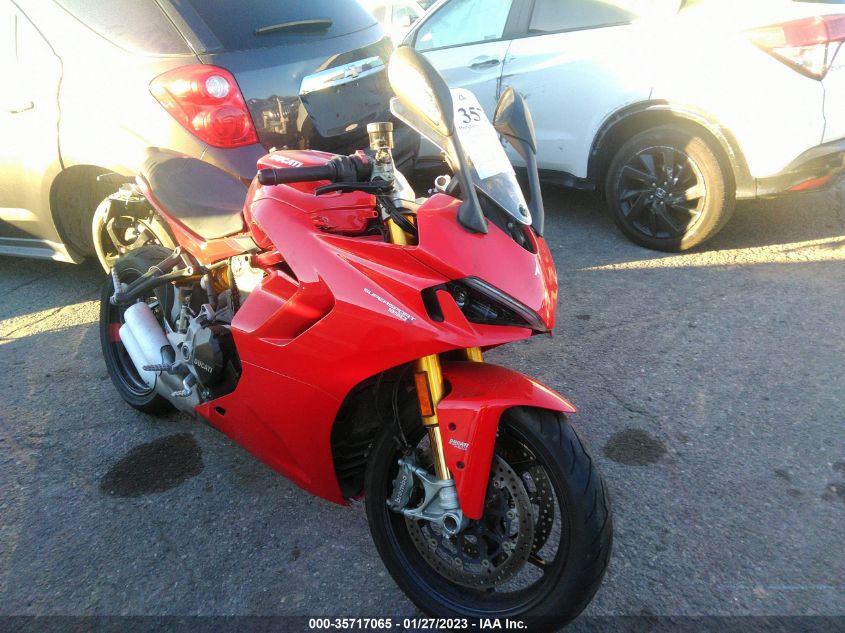 2021 DUCATI SUPERSPORT - ZDMVABDS9MB000636