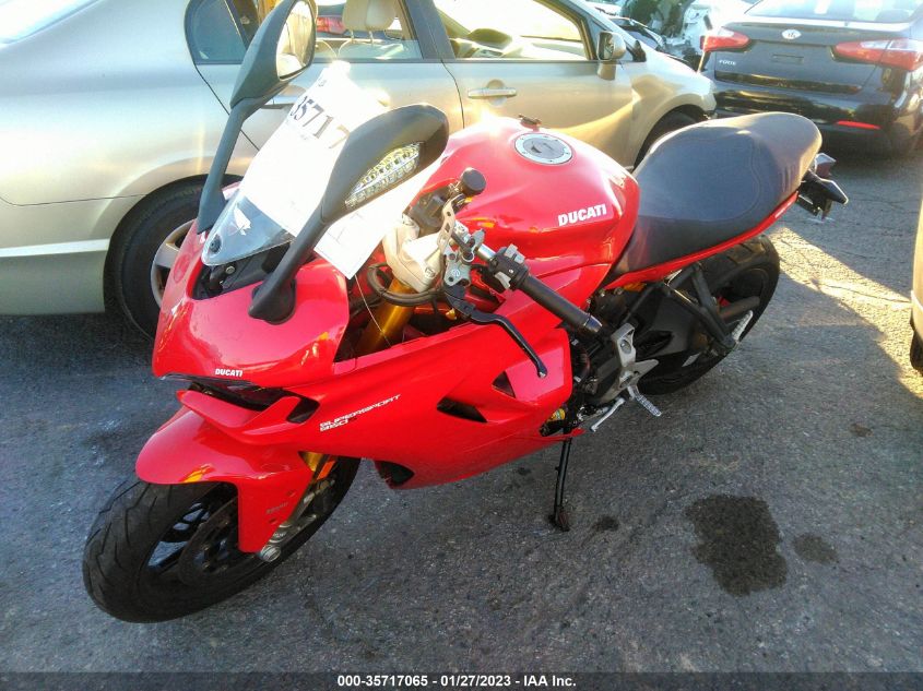 2021 DUCATI SUPERSPORT ZDMVABDS9MB000636