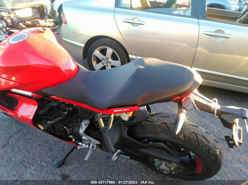 2021 DUCATI SUPERSPORT ZDMVABDS9MB000636