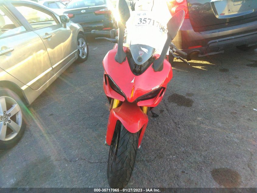 2021 DUCATI SUPERSPORT ZDMVABDS9MB000636