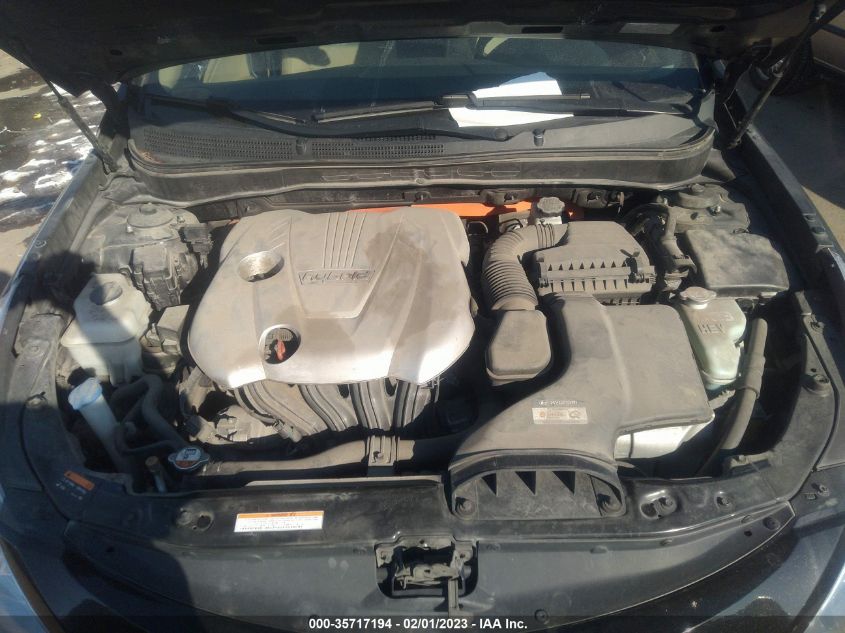 2013 HYUNDAI SONATA HYBRID LIMITED - KMHEC4A44DA101155