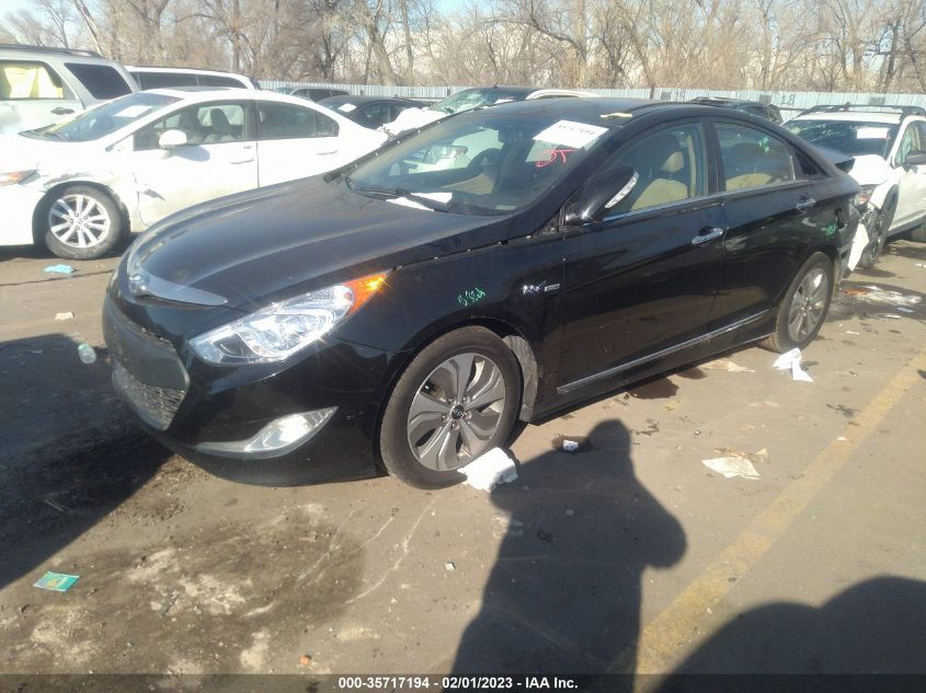 2013 HYUNDAI SONATA HYBRID LIMITED - KMHEC4A44DA101155