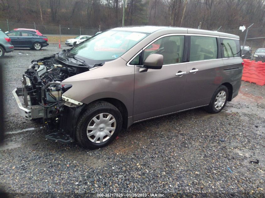 2014 NISSAN QUEST S JN8AE2KP1E9101180