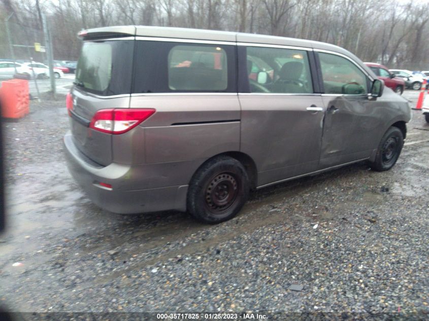 2014 NISSAN QUEST S JN8AE2KP1E9101180
