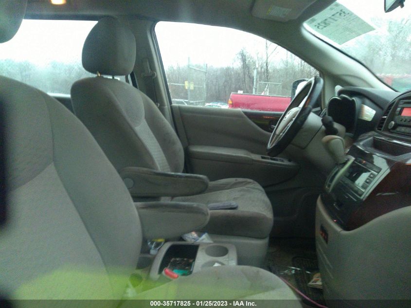 2014 NISSAN QUEST S JN8AE2KP1E9101180