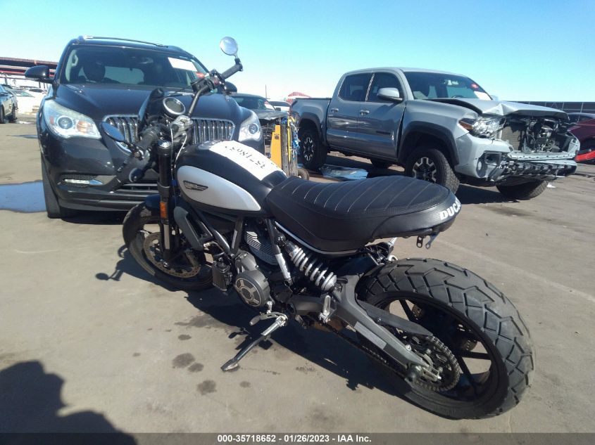 2016 DUCATI SCRAMBLER 800 ML015ANM0GT005148