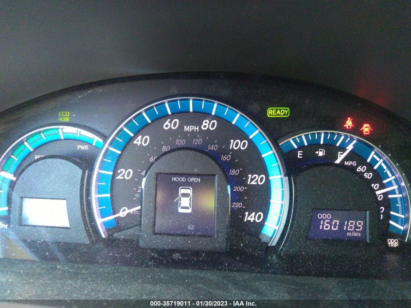 2013 TOYOTA CAMRY HYBRID LE/XLE 4T1BD1FK9DU081649