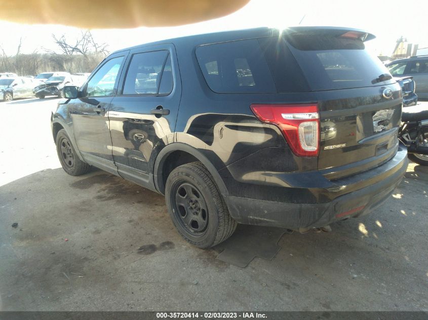 2014 FORD UTILITY POLICE 1FM5K8AR1EGA14589