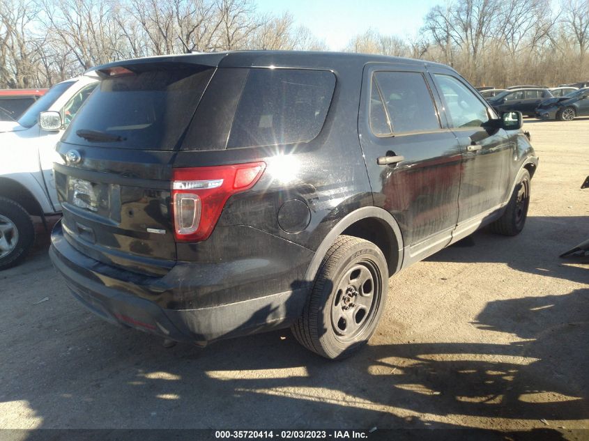2014 FORD UTILITY POLICE 1FM5K8AR1EGA14589