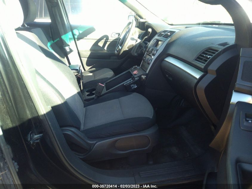 2014 FORD UTILITY POLICE 1FM5K8AR1EGA14589