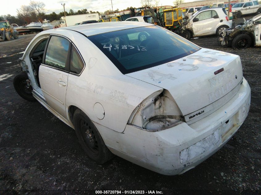 2013 CHEVROLET IMPALA POLICE 2G1WD5E37D1209608