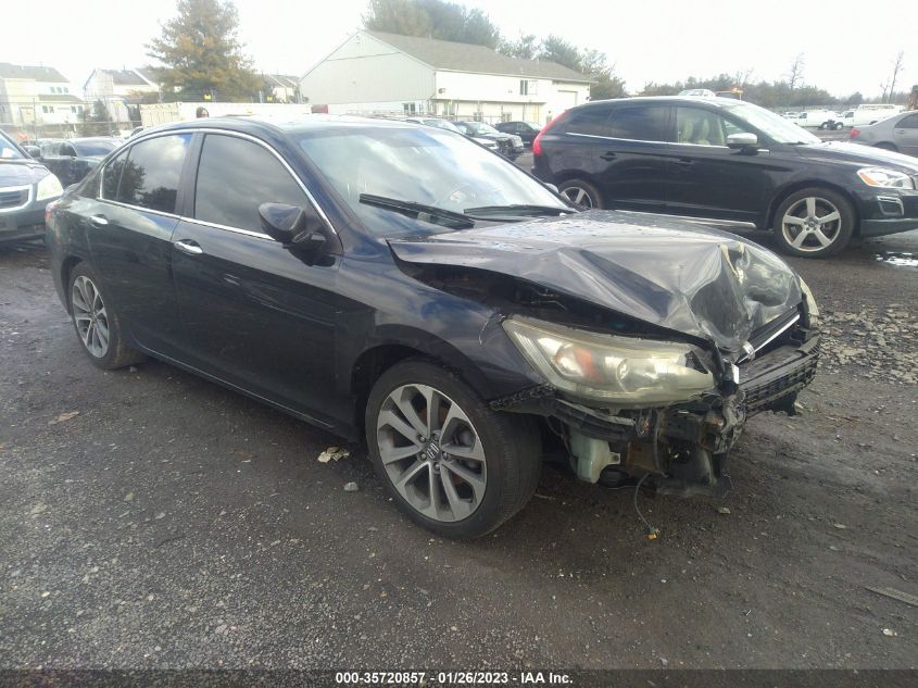 VIN 1HGCR2F54DA218574 2013 HONDA ACCORD SDN no.1