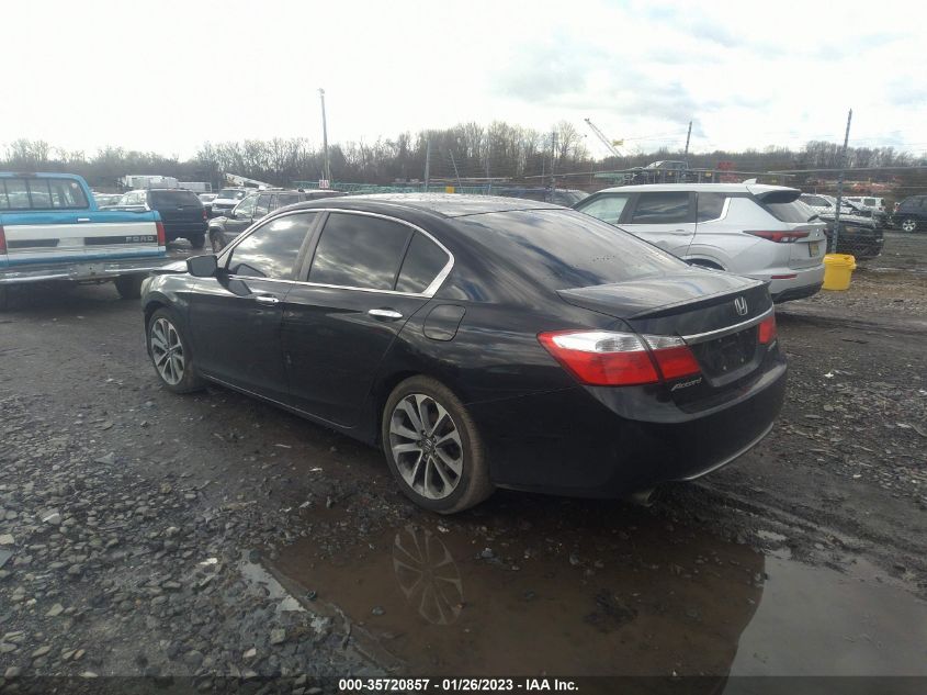 VIN 1HGCR2F54DA218574 2013 HONDA ACCORD SDN no.3