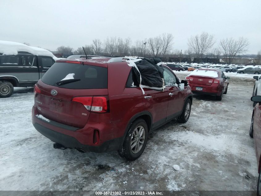 2014 KIA SORENTO LX - 5XYKT4A79EG505006