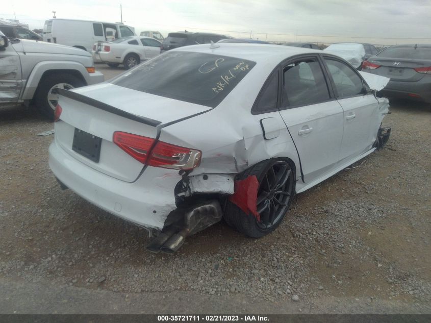 2014 AUDI S4 PREMIUM PLUS - WAUBGAFLXEA145668