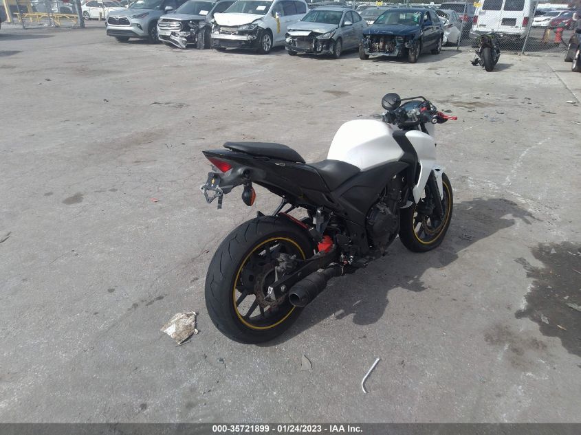 2013 HONDA CB500 F MLHPC4519D5000700