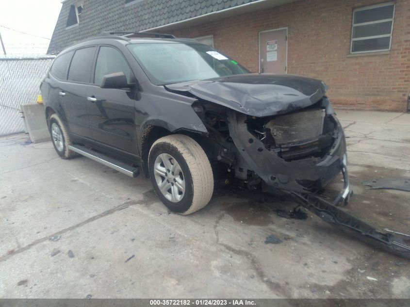 2015 CHEVROLET TRAVERSE LS - 1GNKRFKD9FJ332336