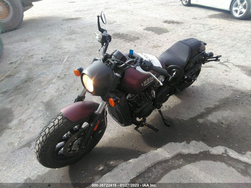 2022 INDIAN MOTORCYCLE CO. SCOUT BOBBER ABS 56KMTA006N3188621