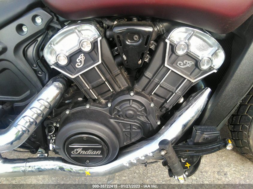 2022 INDIAN MOTORCYCLE CO. SCOUT BOBBER ABS 56KMTA006N3188621