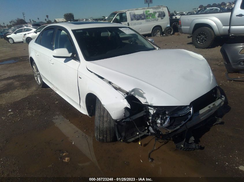 2015 AUDI A4 PREMIUM - WAUAFAFL0FN003354