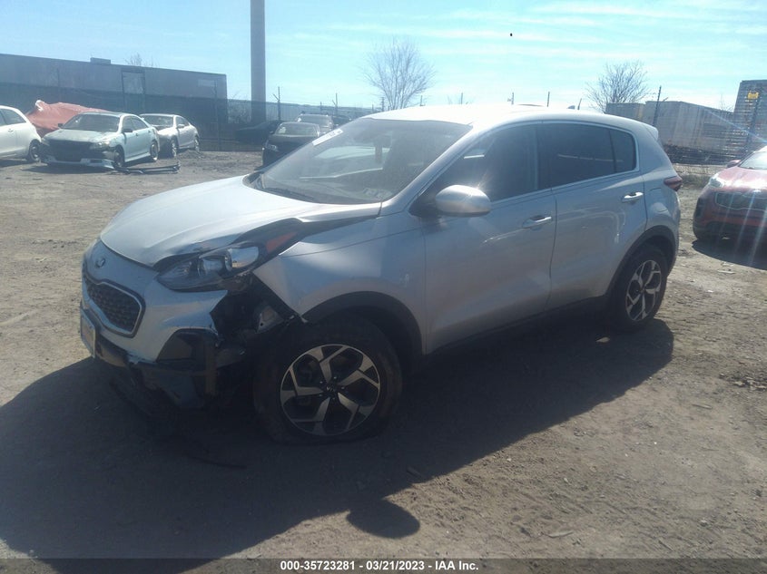 VIN KNDPM3AC0M7853850 2021 KIA SPORTAGE LX