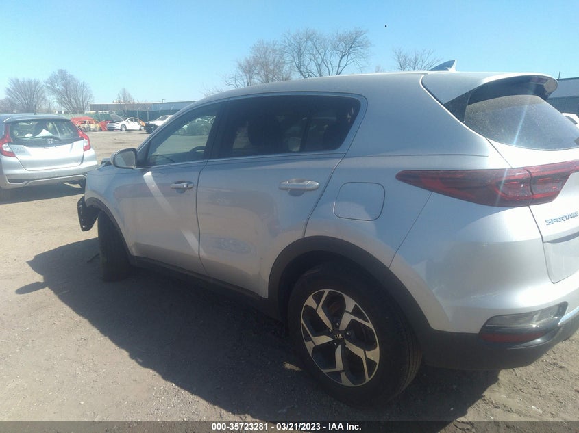 VIN KNDPM3AC0M7853850 2021 KIA SPORTAGE LX