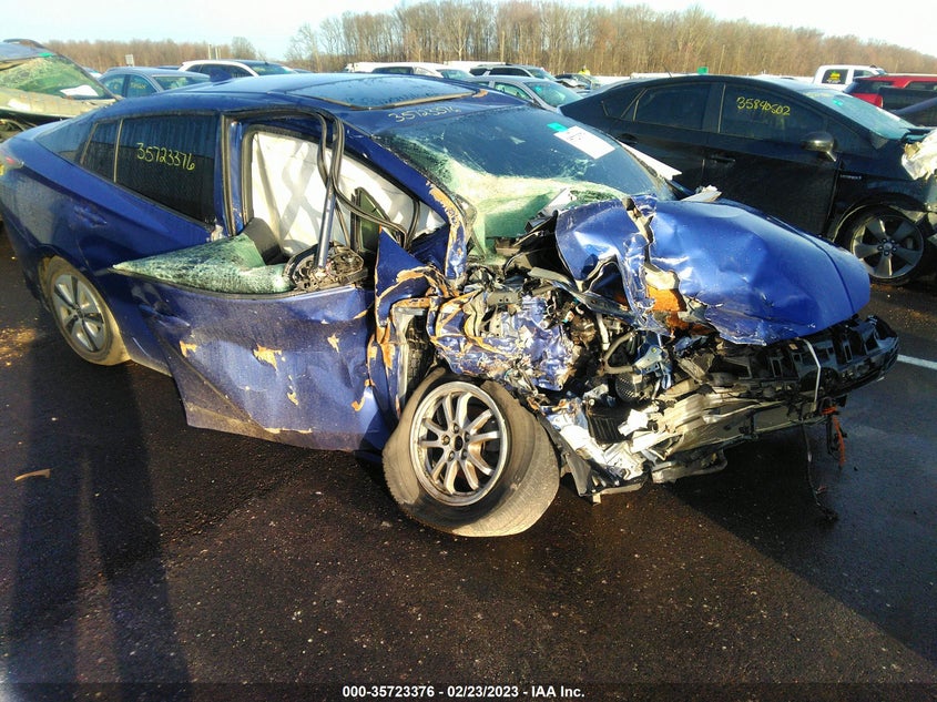 VIN JTDKARFU6J3545883 2018 TOYOTA PRIUS TWO/TWO ECO/THREE