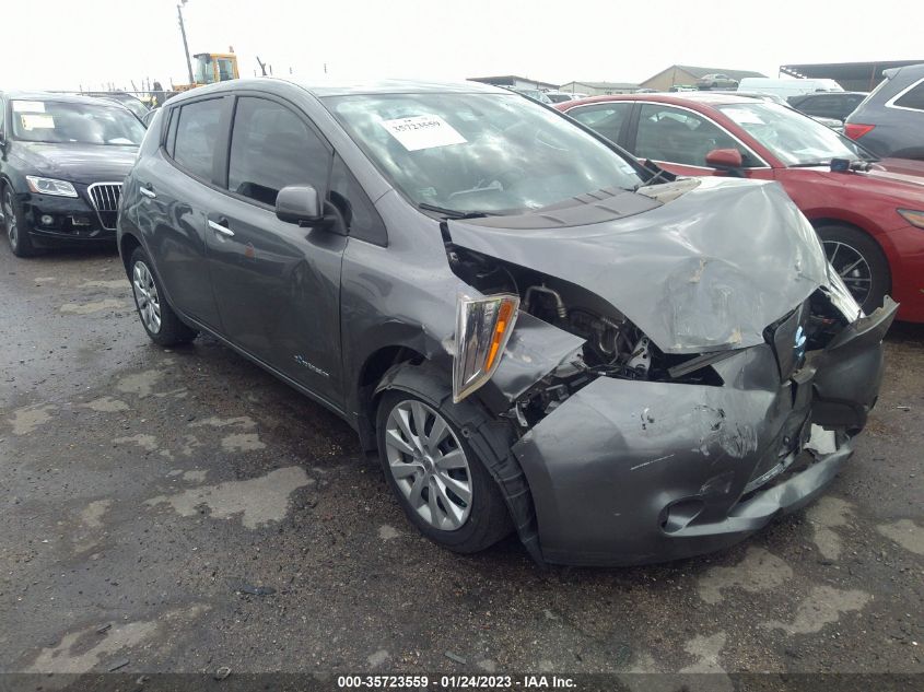 2015 NISSAN LEAF S - 1N4AZ0CPXFC308759