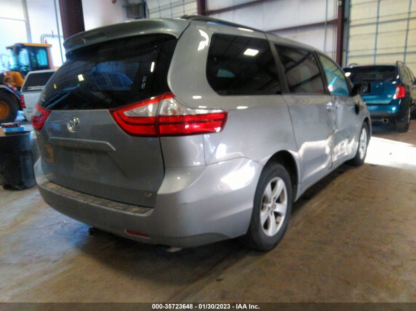 2015 TOYOTA SIENNA LE - 5TDKK3DC4FS556441