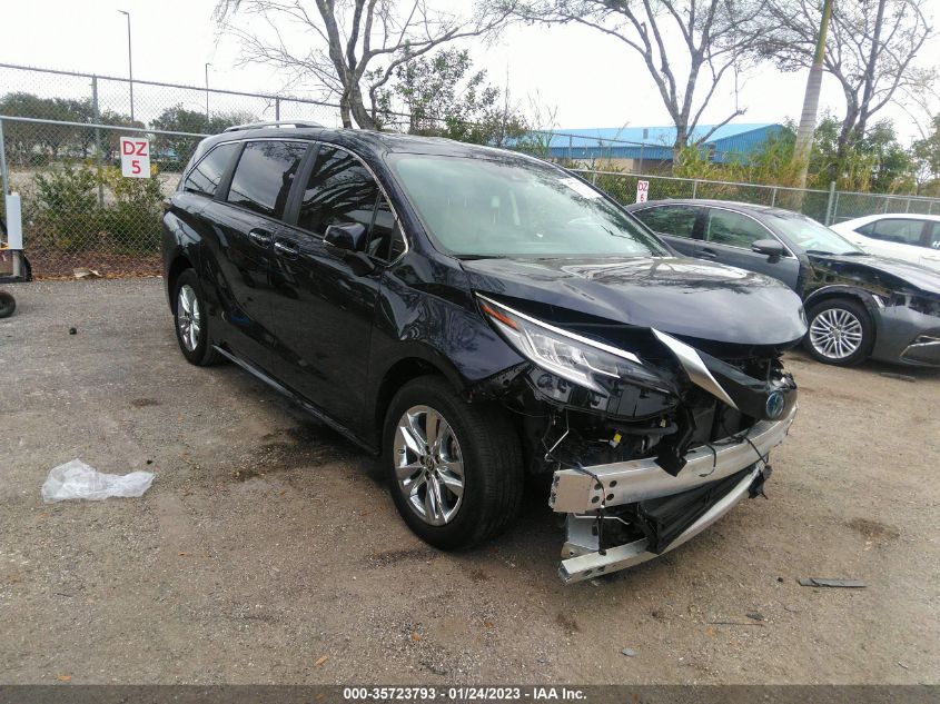 5TDZRKEC1NS093725 2022 TOYOTA SIENNA - Image 1