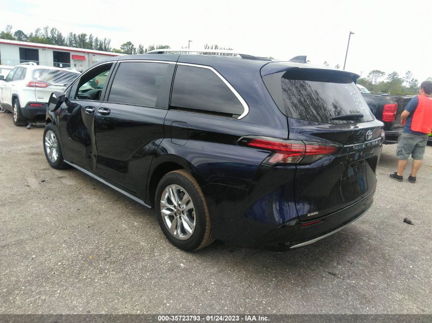 5TDZRKEC1NS093725 2022 TOYOTA SIENNA, photo no. 3