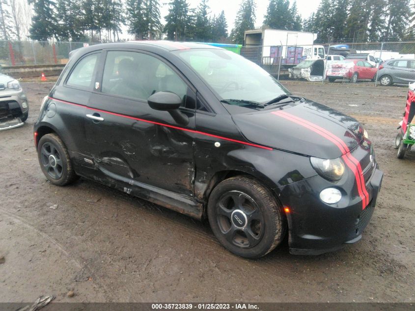 2013 FIAT 500E BATTERY ELECTRIC - 3C3CFFGE2DT717576
