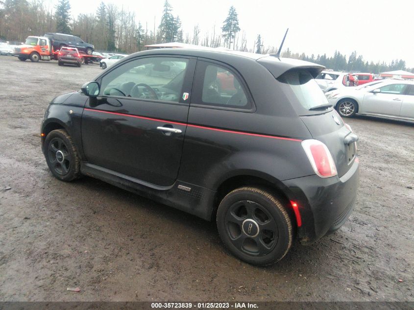2013 FIAT 500E BATTERY ELECTRIC - 3C3CFFGE2DT717576