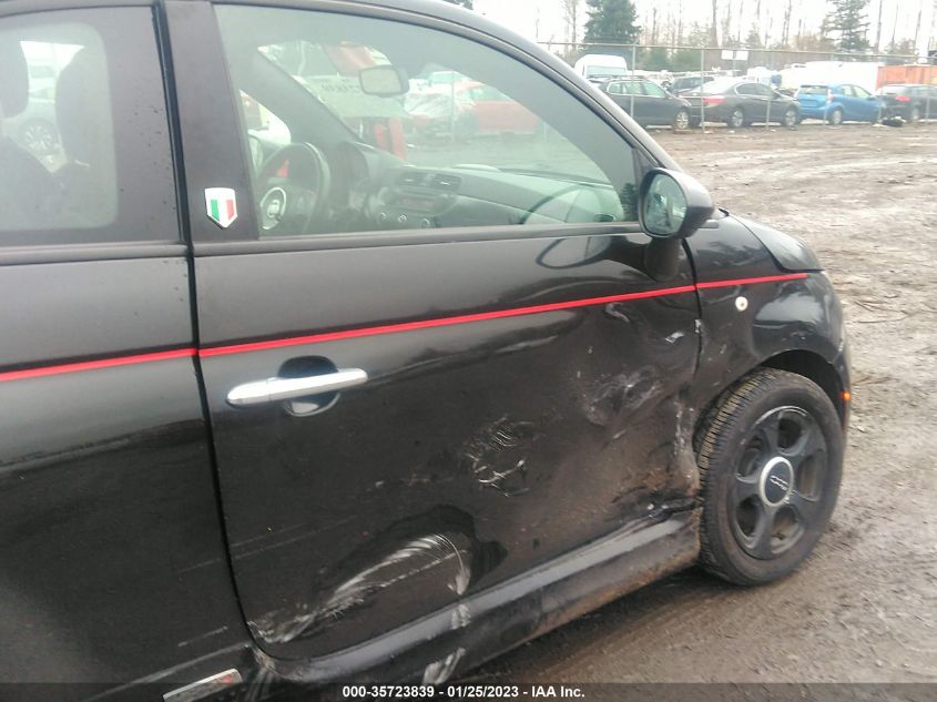2013 FIAT 500E BATTERY ELECTRIC - 3C3CFFGE2DT717576