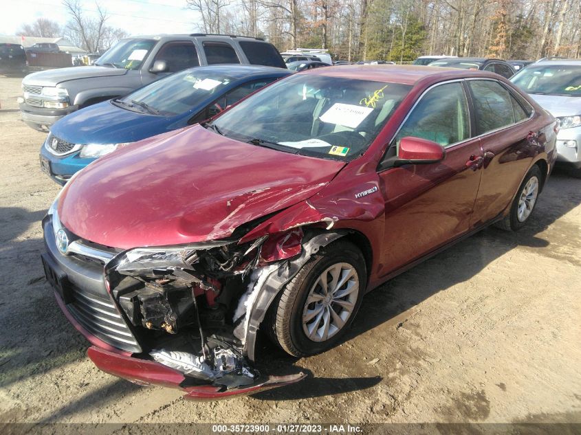 2015 TOYOTA CAMRY HYBRID LE/XLE/SE 4T1BD1FK9FU163786