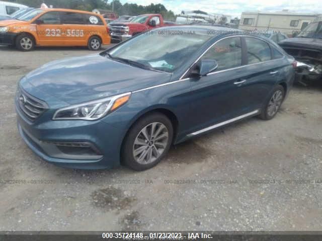 2017 HYUNDAI SONATA SPORT 5NPE34AF4HH460154