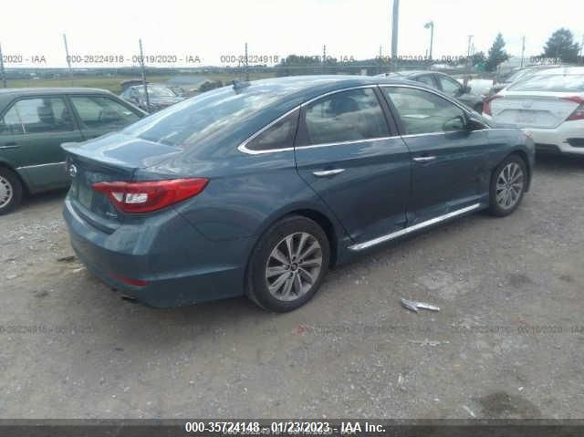 2017 HYUNDAI SONATA SPORT 5NPE34AF4HH460154