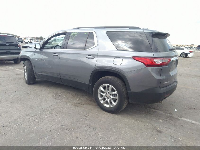 1GNERGKW1MJ140801 Chevrolet Traverse LT CLOTH 3