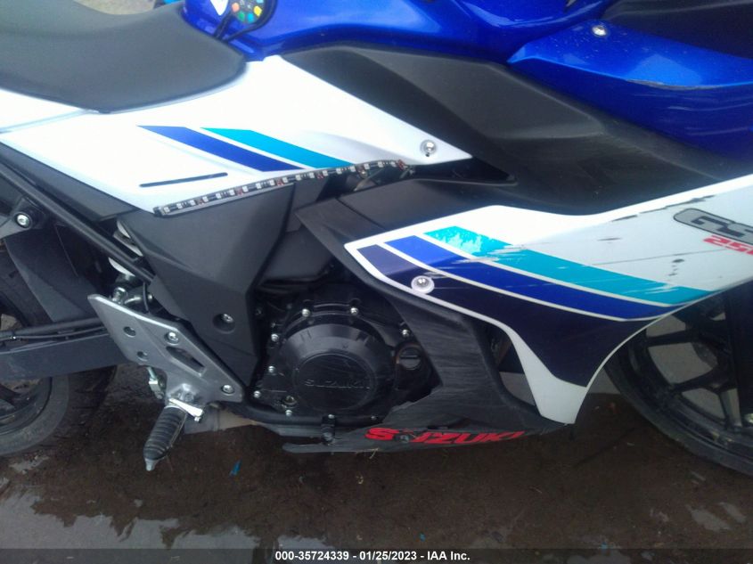 2019 SUZUKI GSX250R M/ZM/ZA LC6DN11A5K1100054