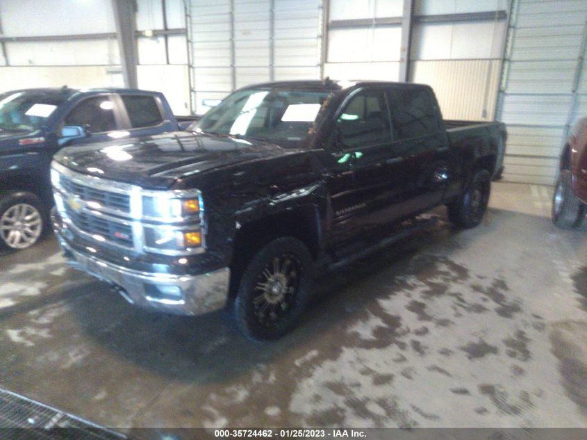 2014 CHEVROLET SILVERADO 1500 LT - 3GCUKRECXEG106655