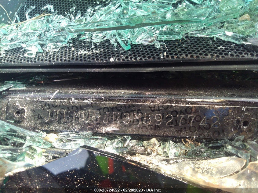 VIN JTEMU5JR3M5927742 2021 TOYOTA 4RUNNER SR5