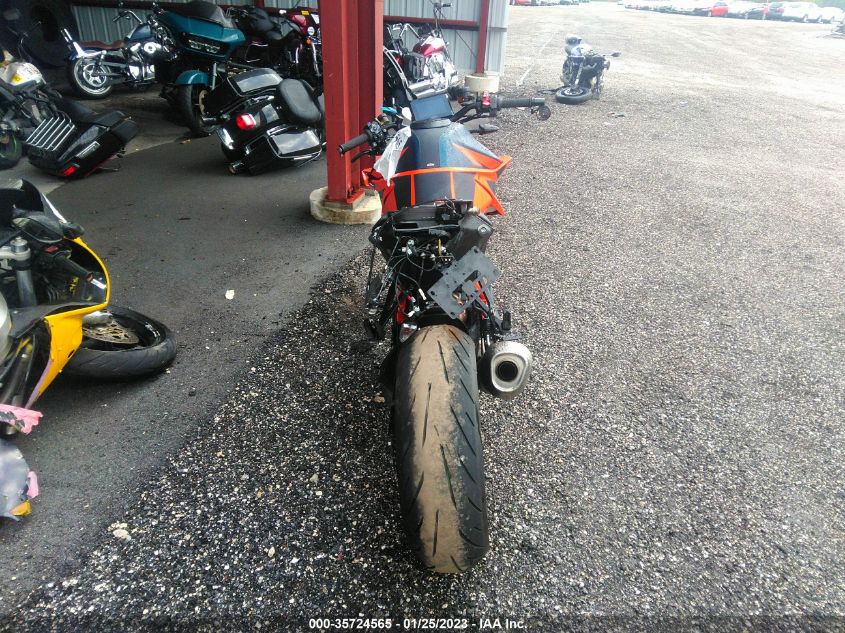 2021 KTM 1290 SUPER DUKE R VBKV39408MM934352