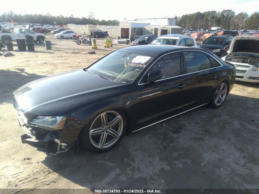 2013 AUDI A8 L 3.0L WAURGAFD8DN031473